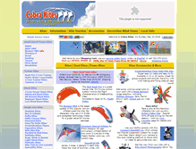 Tablet Screenshot of cobrakites.com